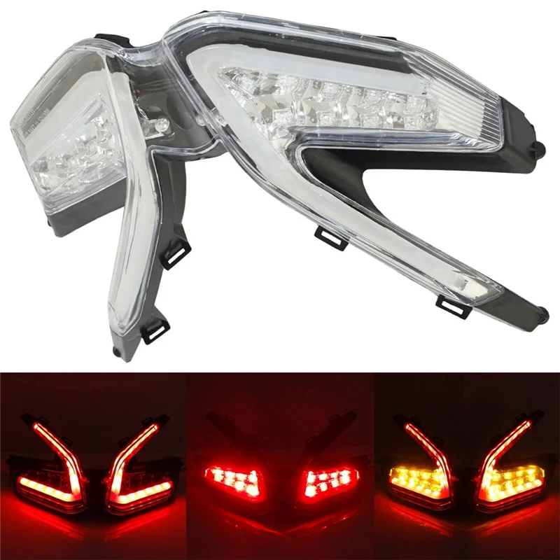 

For DUCATI 899 959 1199 S R 1299 LED Tail Light Turn Signal Driving Brake Light Rear Taillight Integrated Replacement Parts B