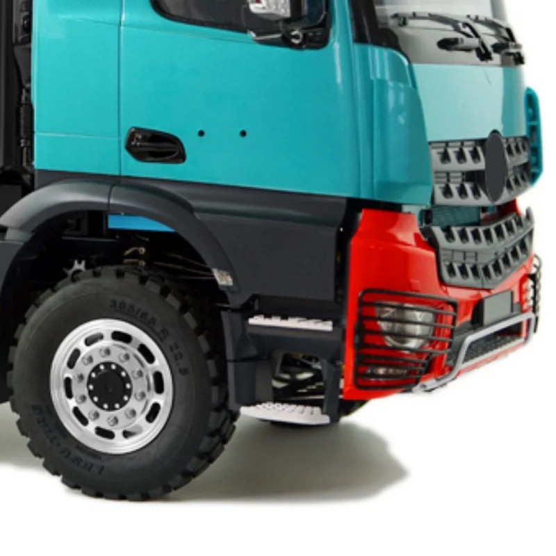 

LESU Cabin 3348 6*6 1/14 3Axles Remote Control Three-Way Tipper Dumper Truck Light Sound Model Kit Boys Toys Thzh1218