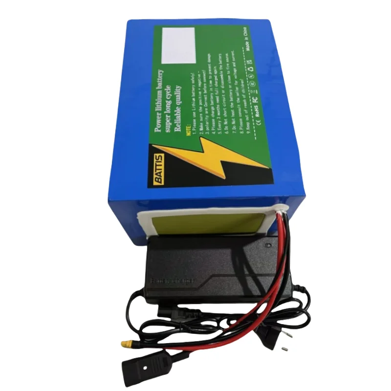 

96V Lifepo4 Battery 50Ah/80Ah/100Ah/30Ah/40Ah with Bluetooth BMS APP for 5000W Motor - Robot Scooter Motorcycle AGV + Charger Co