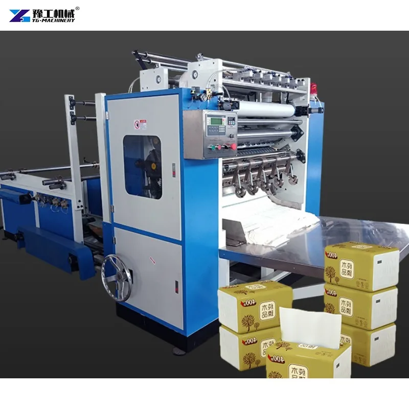 High Cost-performance Small Fully Automatic Paper Making Machine Production Line Facial Tissue Manufacturing Machine - view 4
