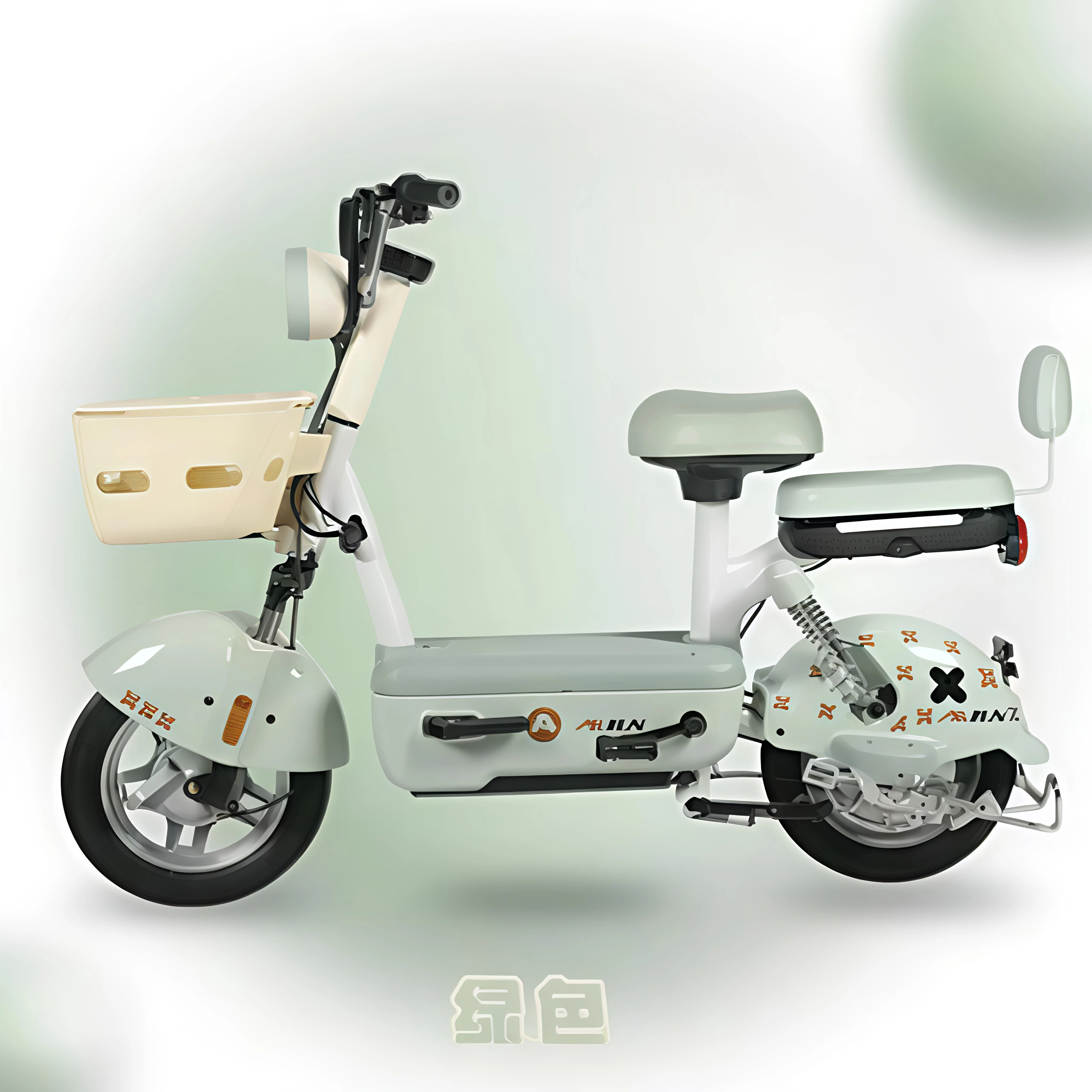 Zuimi High-end 2025 Hot Sale Electric City Motorcycle For Adults With Anti-theft Remote Alarm Cycling Ebike 48V With Front LED