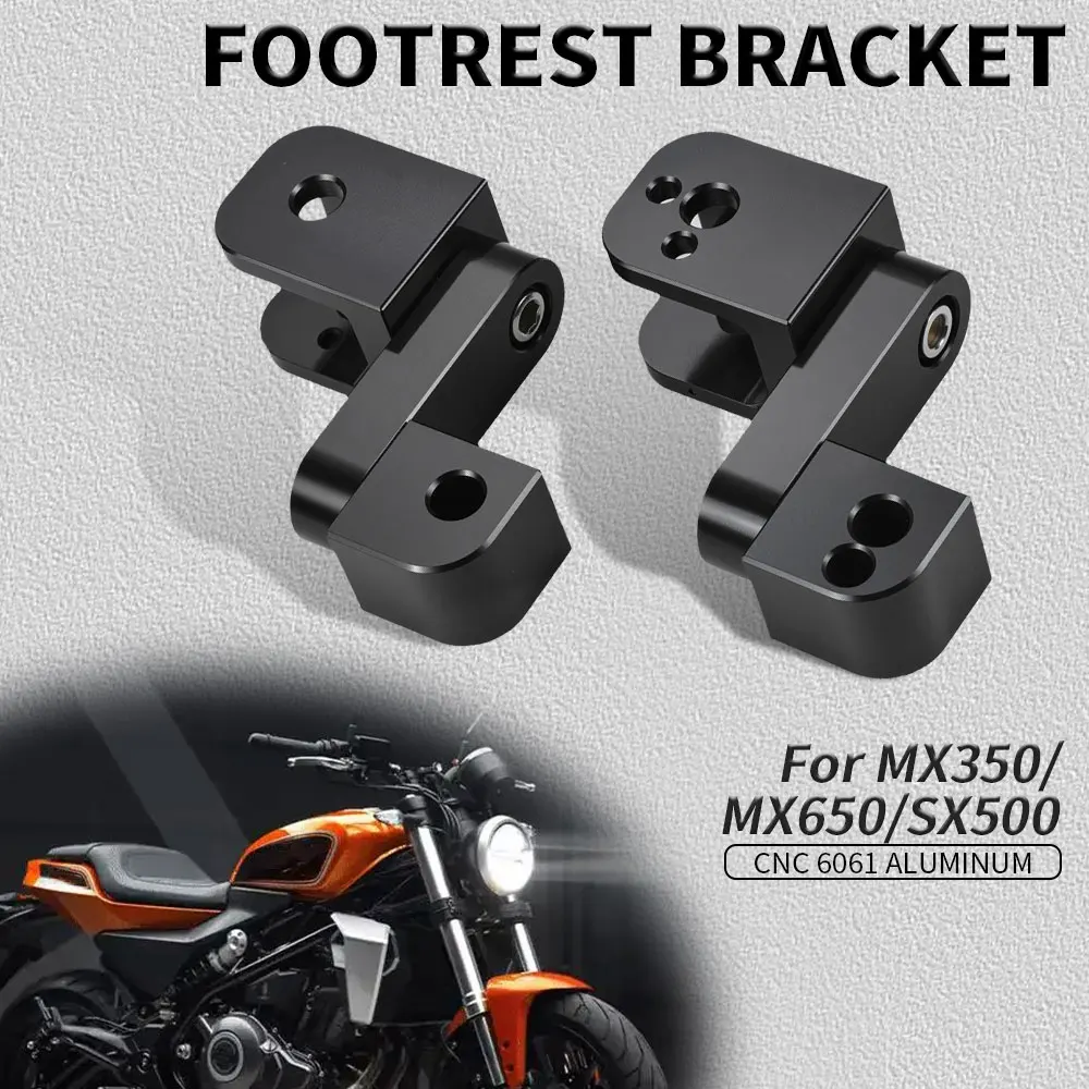 AliExpress JFGRACING For MX350 MX650 SX500 Adjustable Footrest Bracket Motorcycle Accessories Foot Peg Pedal Connection Brackets Off-Road Dirt Bike