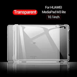 Shockproof TPU Transparent Airbag Cover For Huawei MediaPad M3 Lite 10.1