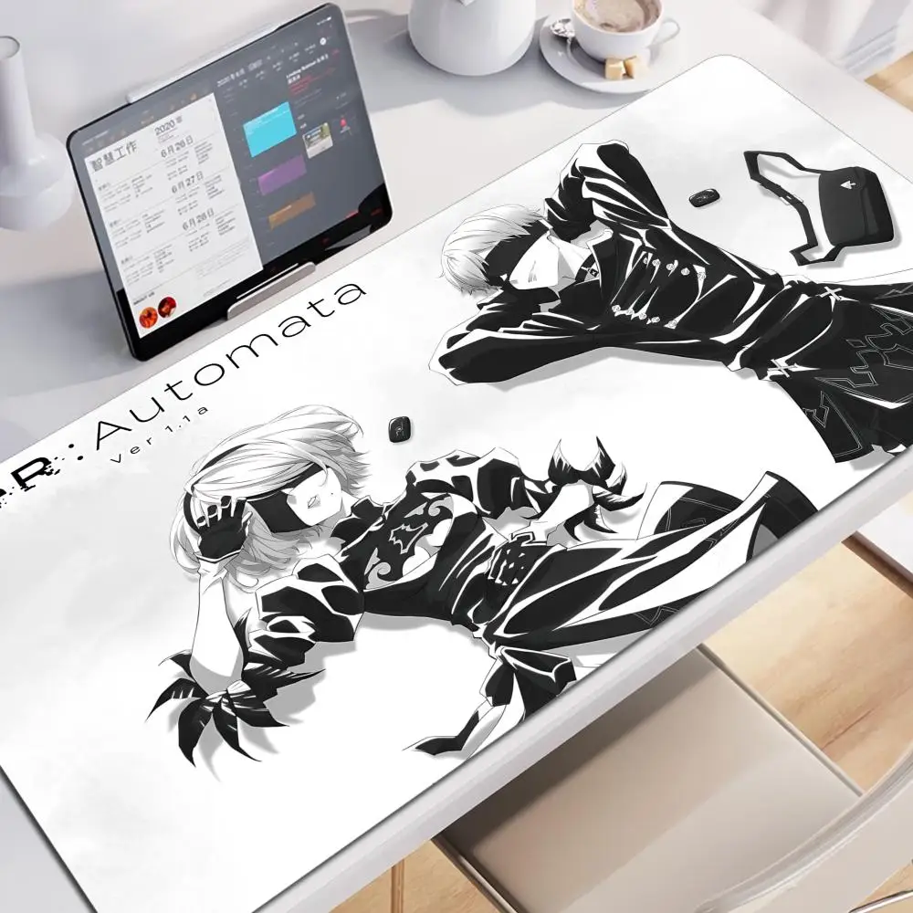 

E-sports Pretty NieR:Automata 2B Mouse Pad Large Rubber Tablepad PC Game Mousepad Laptop Deskmat Non-slip Computer Keyboard Mat