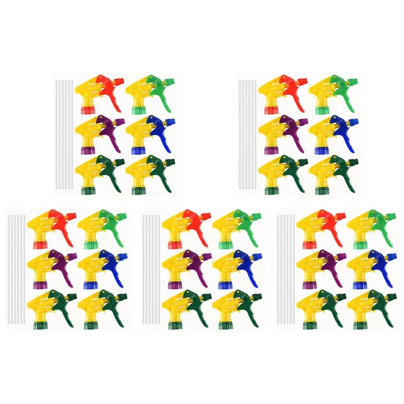 High Strength 30 Pcs Heavy Duty Chemical Resistant Trigger Sprayer Spray Bottle Nozzle Head