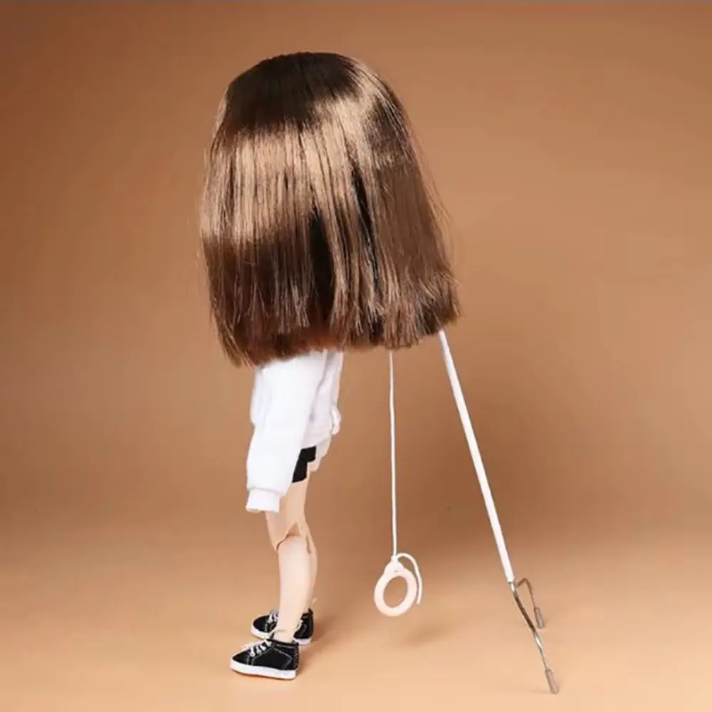 

Stainless Steel Doll Display Stand Anti-slip Action Pose Figurines Invisible Holder Universal for Blythe Dolls