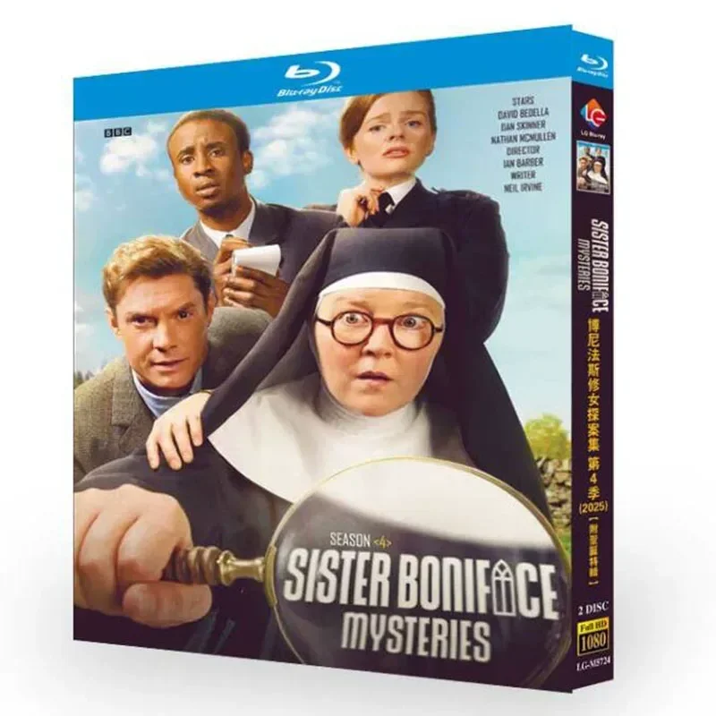 

BD Blu-ray American TV Series Detective Boniface Season 4 with Christmas Special 2-Disc Box