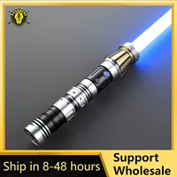 Lightsaber Neopixel Jedi Laser Sword Metal Hilt Heavy Dueling Sensitive Smooth Infinite Changing Hitting Sound LTG Light Saber