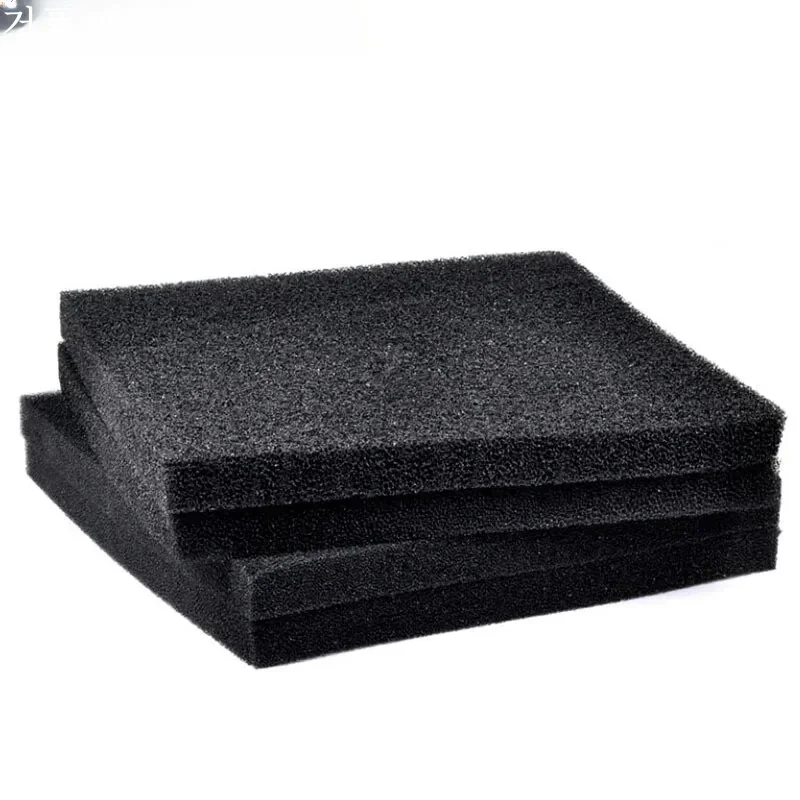 Multi TANBlack-Éponge filtrante biochimique précieuse pour aquarium, tampon écumeur à longue durée d\'utilisation, fourniture précieuse