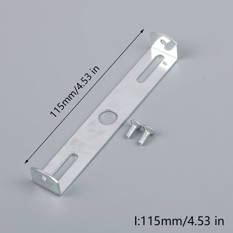 Soporte de placa de techo de 35-115mm, barra de hierro con tornillos fijos, lámpara de techo, soporte de repuesto, accesorios de iluminación