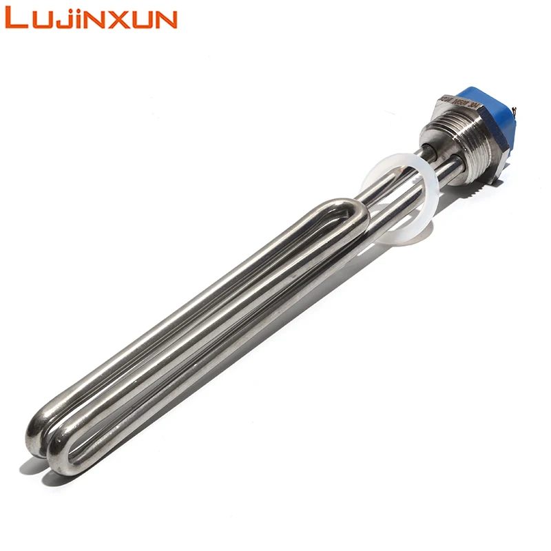 LUJINXUN 120V 1650W Foldback Water Heater Element Screw-In Lime Life Heating Element with Low Watt Density