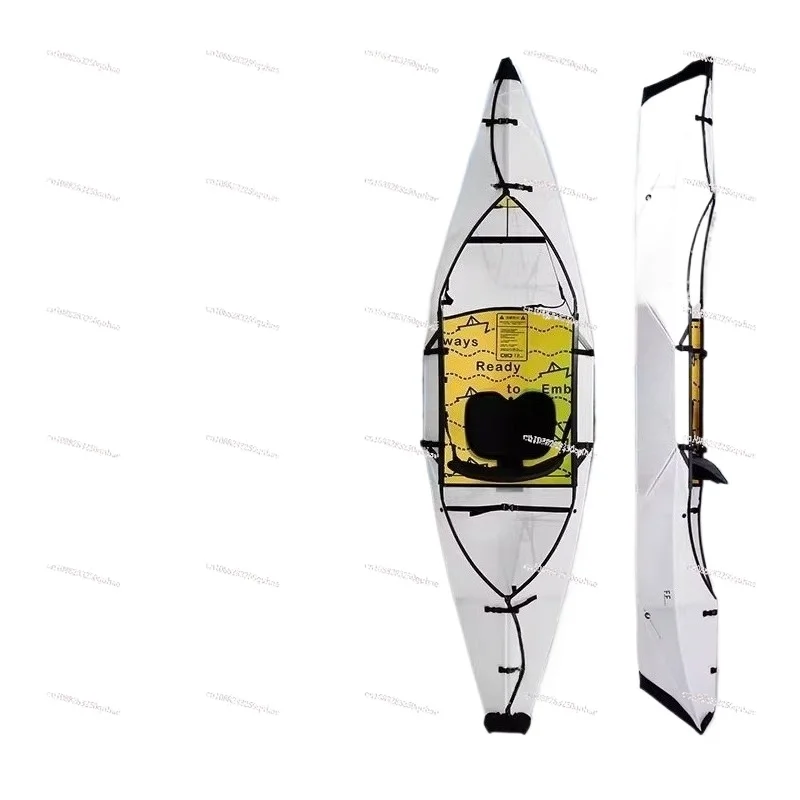 

Folding Boat Kayak Fishing Boat Canoe Water Sports Rowing Ultra-Lightweight Portable
