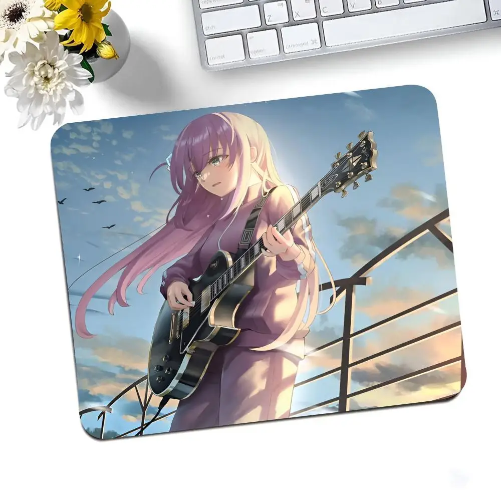 Game Anime B-Bocchi The R-Rock Mouse Pad Ultrafine Surface Gaming Accessories Keyboard Pads Gamer Mouse Mat Rubber Desk Mat