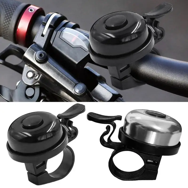 Portable Metal Bicycle Bell Rustproof Aluminum Alloy Ring Bicycle Accessories Bicycle Safety Alarm Horn Bell Cycling Product