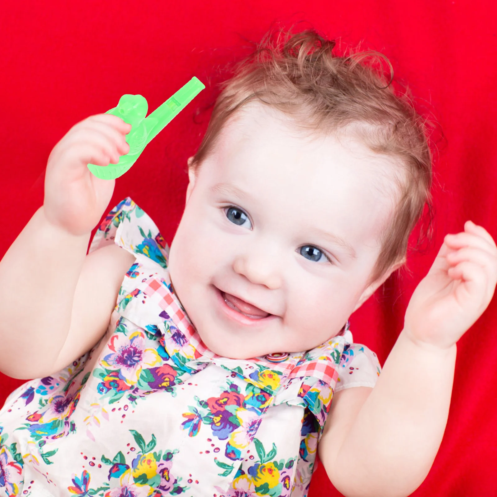 16 Stück Vogelpfeifen aus Kunststoff in Cartoon-Form, buntes Musikinstrument, für Kinder, Partygeschenk, pädagogisches Spielzeug, pfeifendes Spielzeug