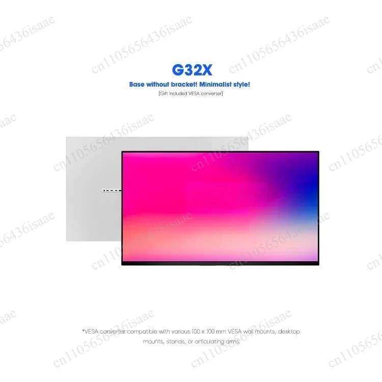 

32" 6K UHD Desktop Monitor 6016x3384 All-Aluminum Body HDR600 TYPE-C Matte Soft Light Display for Mac PC