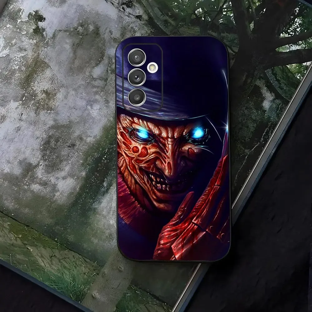 Película k-krueger f-freddy Horror funda de teléfono para Samsung Galaxy A13, A21s, A22, A31, A32, A52, A53, A71, A80, A91 cubierta negra