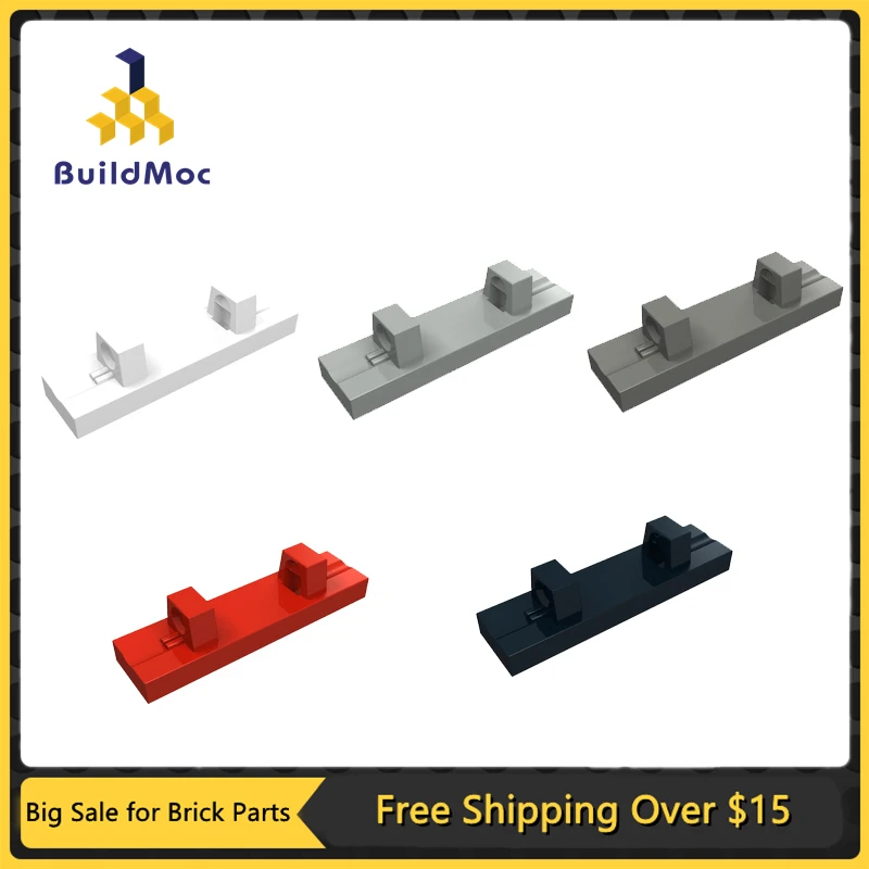 10Pcs MOC Parts 44822 95120 Hinge Tile 1 x 4 Compatible Bricks DIY Assmble Building Blocks Particle Kid Puzzle Brain Toy Gift