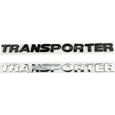 자동차 ABS 트렁크 문자 단어 로고 배지 엠블럼 데칼 스티커 폭스 바겐 폭스 바겐 운송업자 T4 T5 T6 T7 T8 스타일링 액세서리