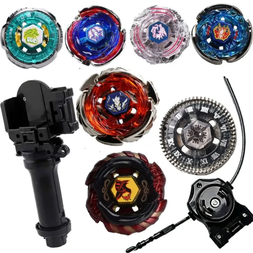 Takara Tomy Burst Gyro X Toy Metal Fusion Galaxy Pegasis Fury Master 4D System Gyro avec lanceur, jouets toupies, cadeau de Noël