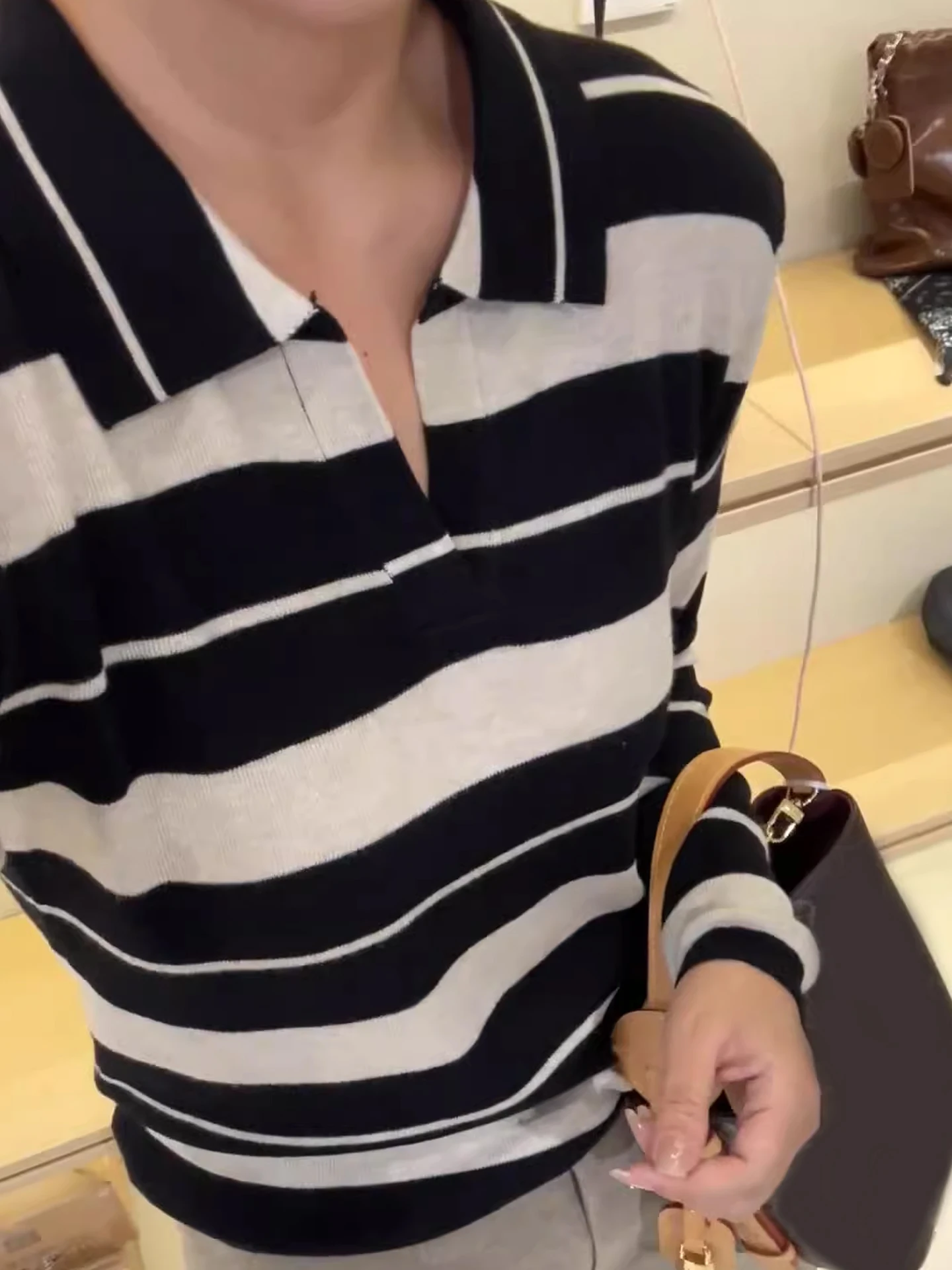 الرجعية اللون بلو تريكو طويل Sve فريد شيك عادية مخطط التخسيس قاعدة irt الخريف الشتاء تخفيف Sle منتظم صالح