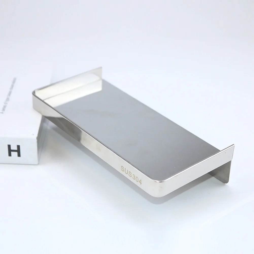Stainless Steel 304 Stainless Steel Shelf Easy To Mount Kitchen Shelf Humid Condition Resistant Contemporary Space Decor