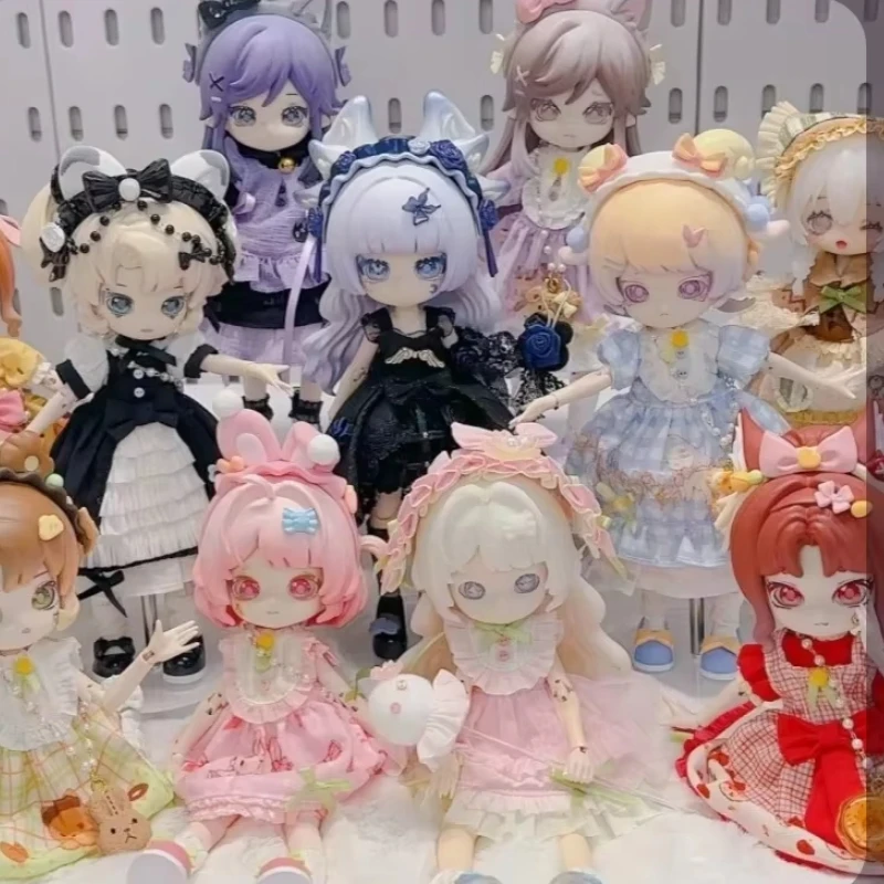 

Minty Fantasy Forest Bjd слепая коробка 12 очков масштаб 1/12 подвижная кукла фигурка животного модель игрушки подарки для коллекционеров