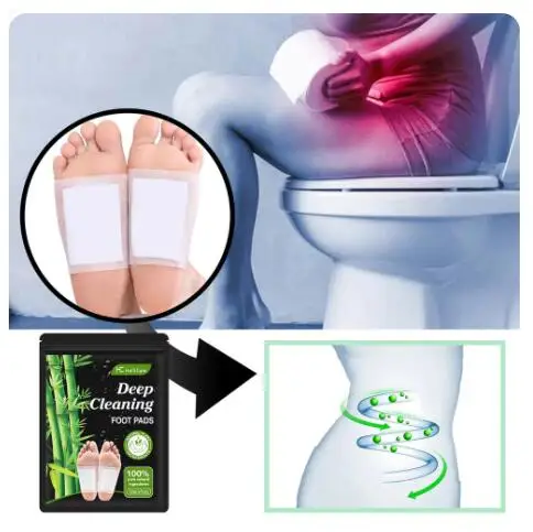 50 قطعة بقع السموم القدم الإجهاد الإغاثة قدم النوم العميق العشبية السموم ملصق تكييف الجسم تخفيف الإجهاد أداة العناية بالقدم