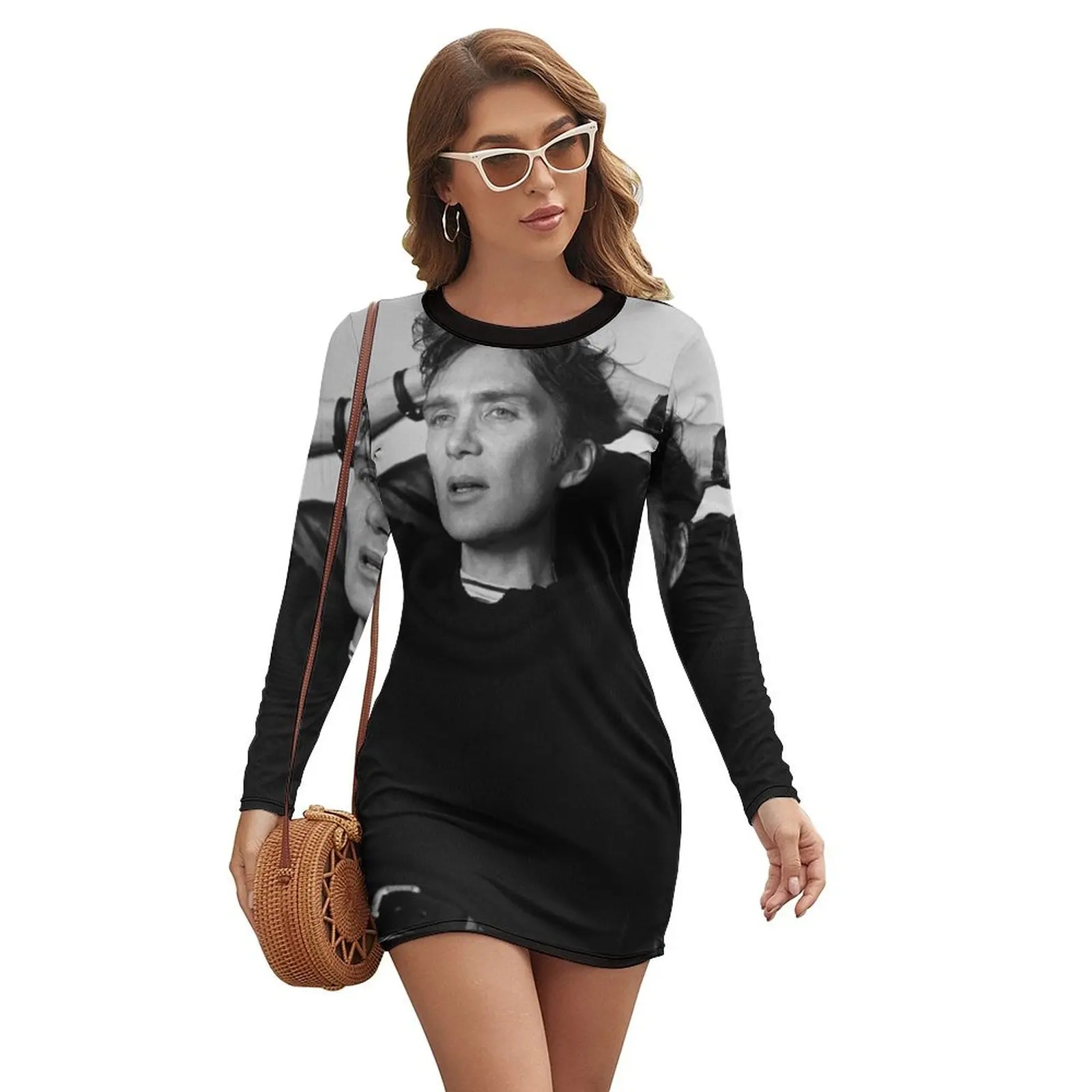 

cillian murphy Long-sleeved Dress Dress for girls Women's summer skirt summer dress woman 2024 trendy