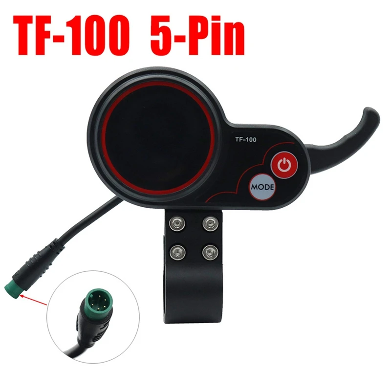 1 PCS TF-100 Display Scooter Skateboard Dashboard Portable Replacement For Kugoo M4 Shilop Electric Scooter Parts (6Pin)