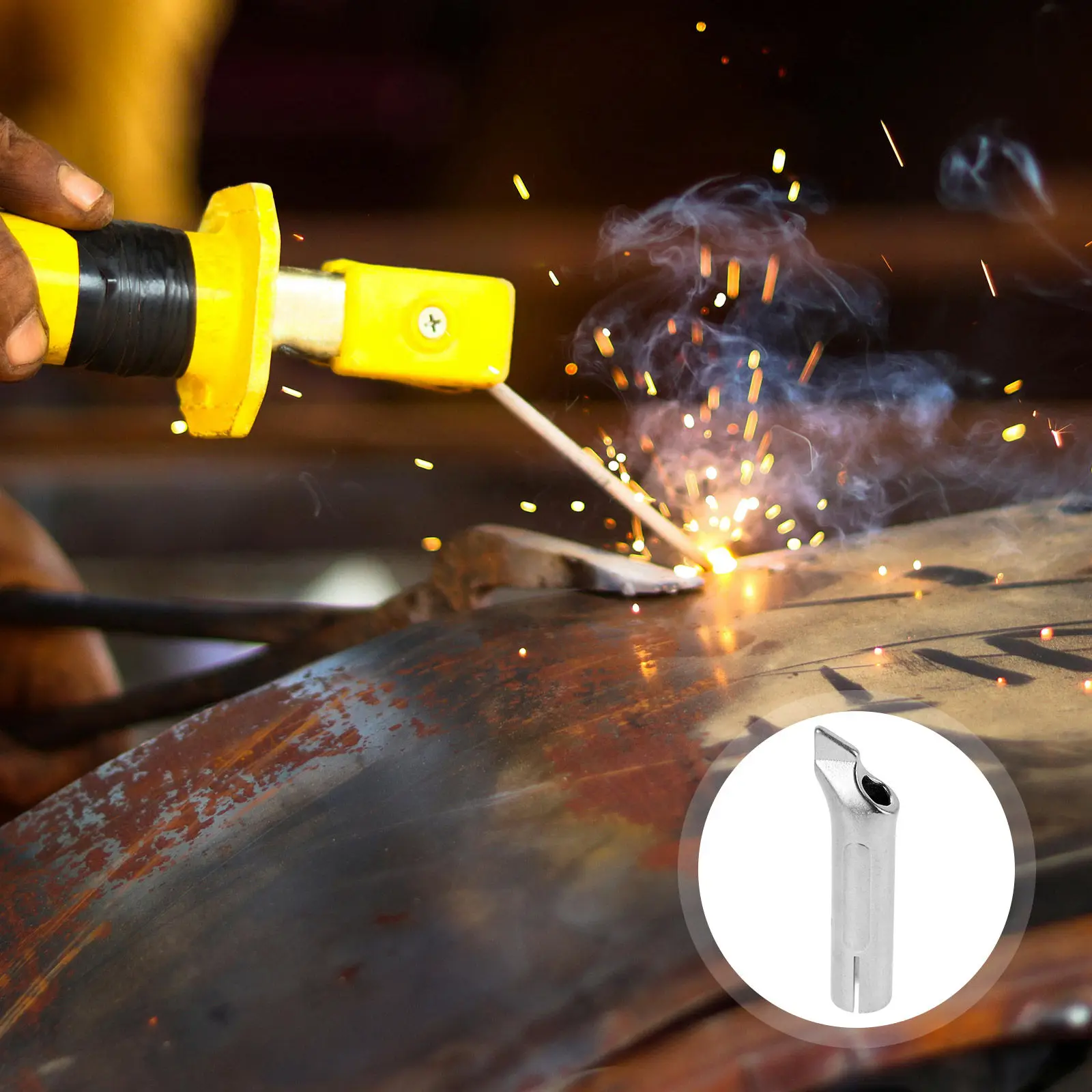 

Premium Stainless Steel Welding Nozzle Replacement Kit Versatile Gas Shielded Design for Stainless Steel Aluminum Welding