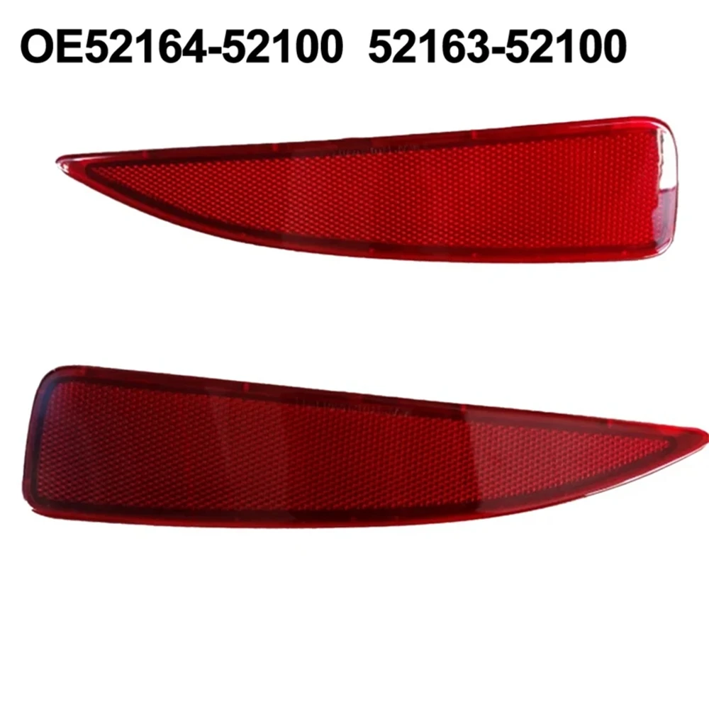 

Rear Bumper Reflector Warning Fog Light Lens Cover 52164-52100 52163-52100 Auto Replacement Parts Fit For Toyota Yaris 2012-2014