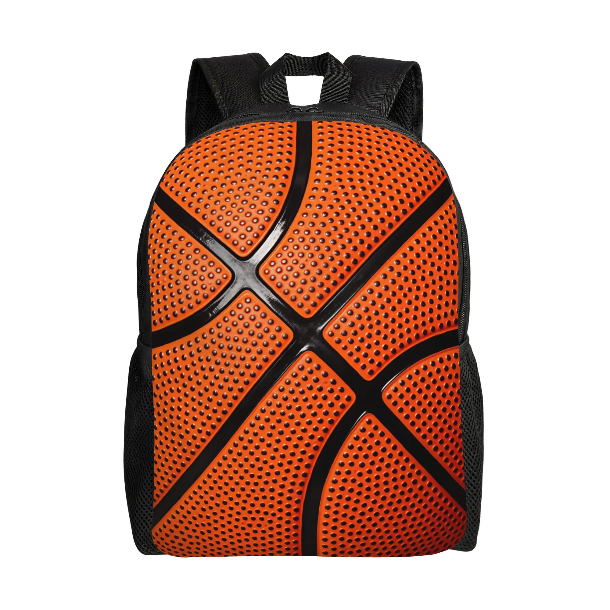 Sport Ball Basketball Grain Backpack  Sport Backpacks Girl Aesthetic High School Bags Custom Print Rucksack