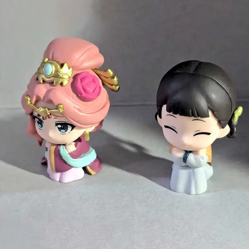 

В наличии Apothecary Diaries Gashapon Maomao Jinshi Мини-фигурка Аниме Периферия Kawaii Сидячие игрушки Настольные автомобильные украшения