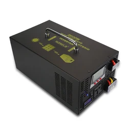 Inverter ibrido 1.5KW 2KW Onda sinusoidale pura Off Grid PV 12V 24V 36V 48V DC a 120V 220V Convertitore 30A PWM Controller Elettrodomestico