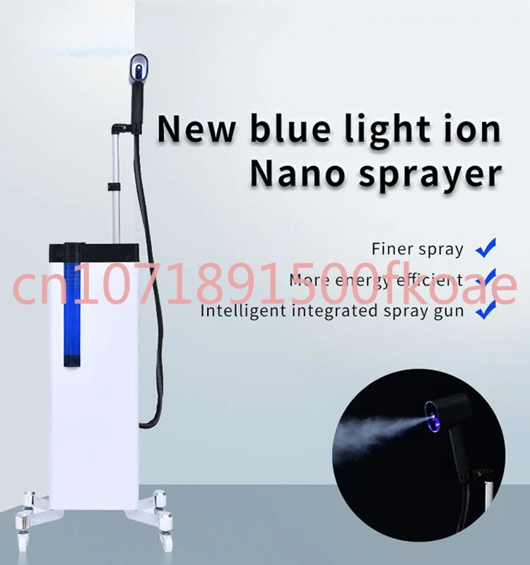 Salon Handheld Hair Steamer Gun Professional Nano Micro Mist Hair Care Steamer Machine for Hair Treatment and Hot Oil Treatment