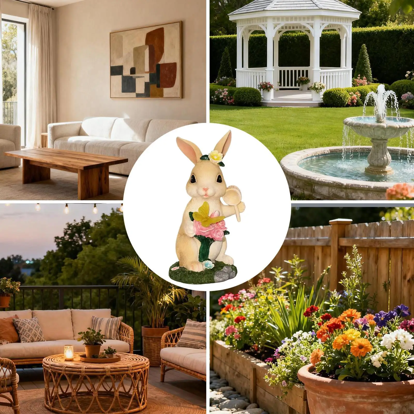 

Easter Bunny Lights Cute Butterfly Waterproof Ambient Lighting Solar Pathway Lights Outdoor Decor For Garden Yard Patio Pathway