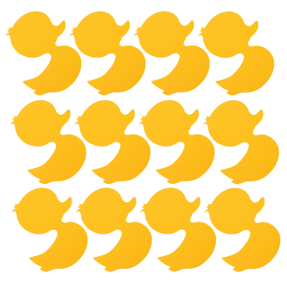 

20pcs Anti Slip Bathtub Stickers Adhesive Ducks for Shower Floor Non Skid White Waterproof Bath Mat