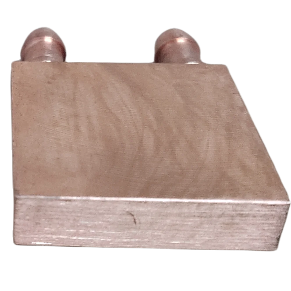 Copper Water Cooling Block 40*40mm Use For CPU Radiator Graphics GPU Water Cooling Block Liquid Water Cooler Heat Sink PC Laptop
