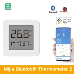 XIAOMI Mijia termometro compatibile con Bluetooth 2 termometro igrometro digitale elettrico intelligente Wireless funziona con l'app Mijia