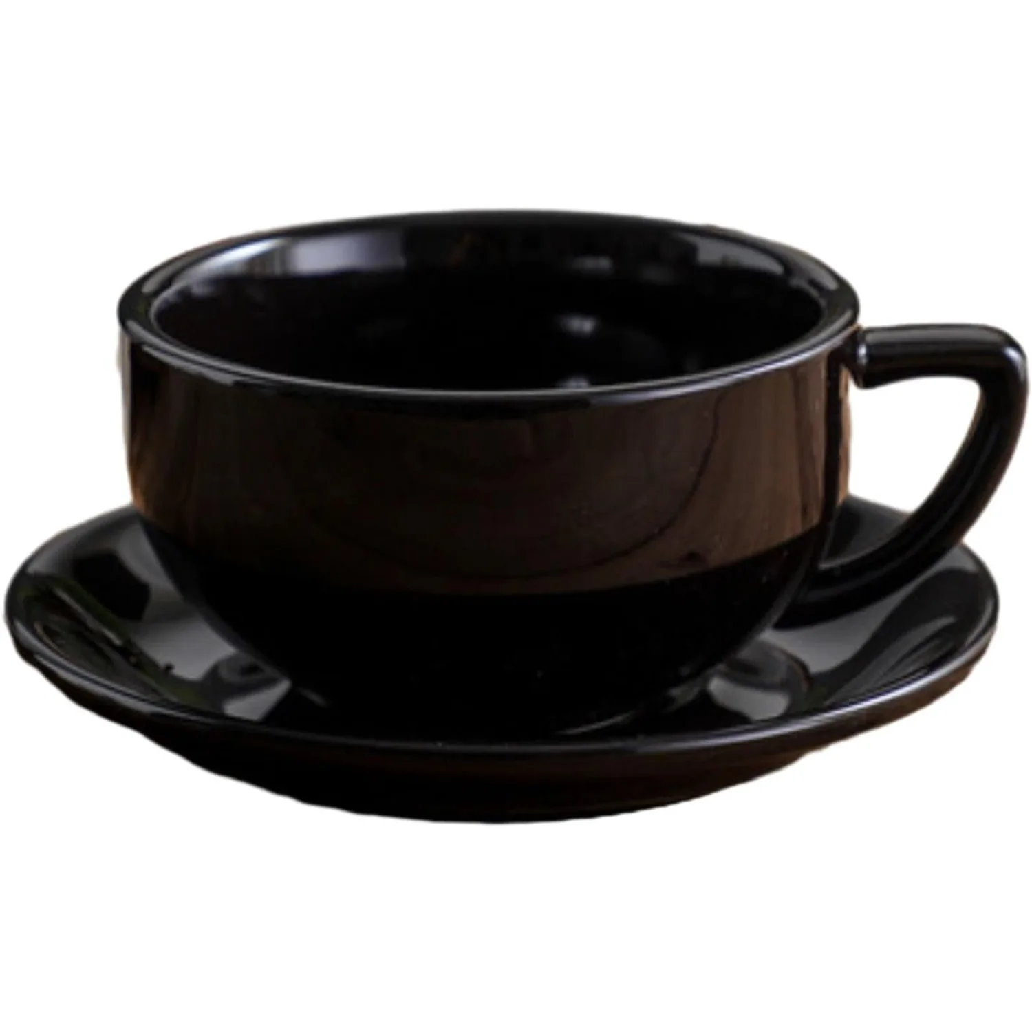 320ml Cappuccino Cups,Latte Embossed Coffee Cup Set, Fancy Competition Large Mouth American Latte Coffee Mug For Tea Coffee