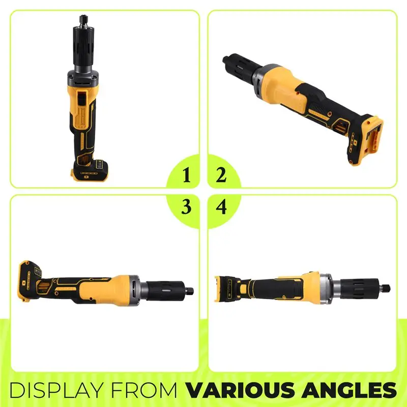 Feb.Brushless Electric Die Grinder Power Tool Variable Speed Internal Electric Grinder Electric Grinder Fordewalt 18V 20V Batter