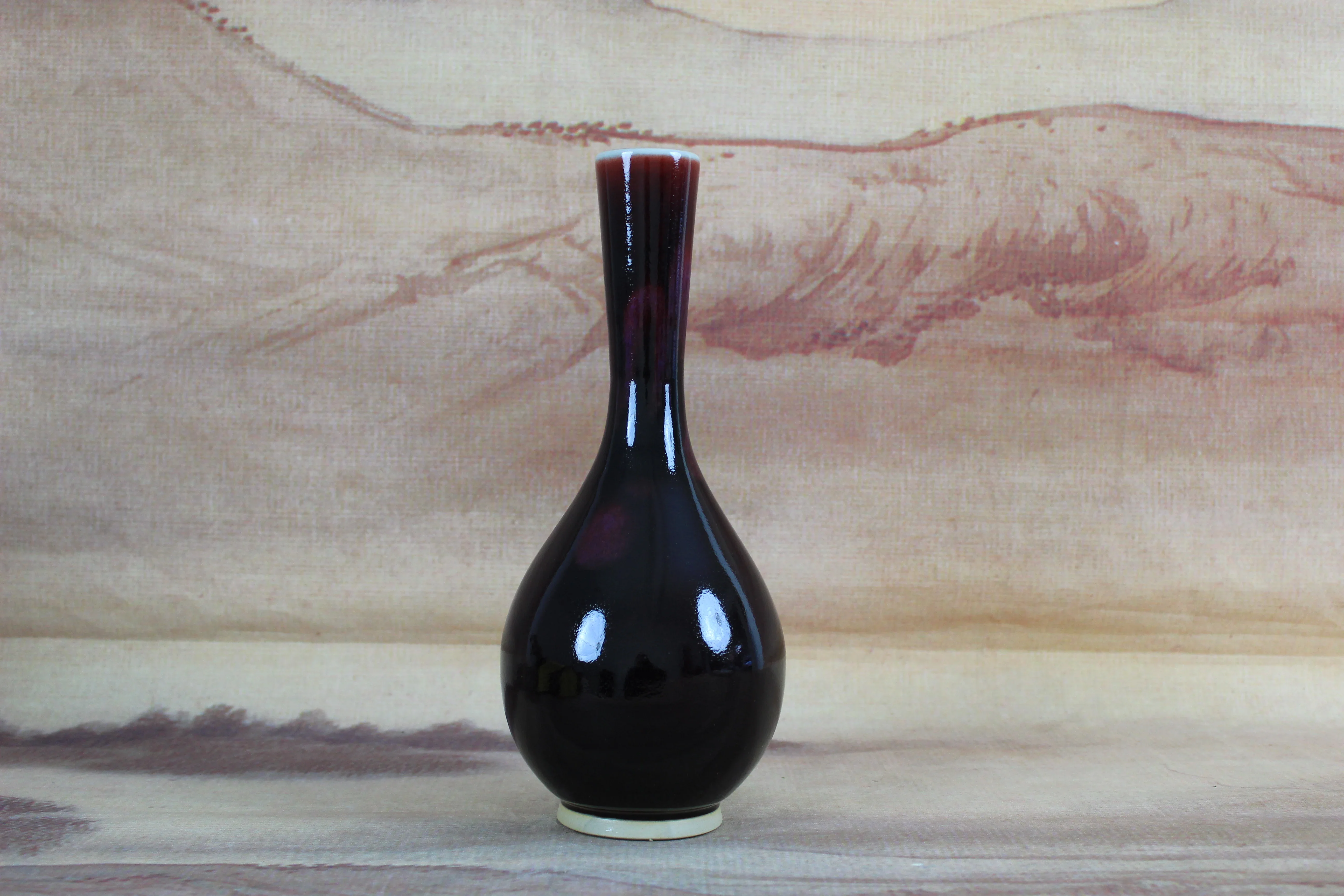 Jun porcelain  Long-necked vase bottle, collection decoration, two styles