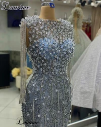 New Fashion Designer Cocktail Dresses For Women 2023 Mermaid Sleeveless Celebrity Dresses With Crystals Vestidos De Cóctel