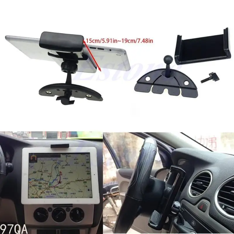 

97QA Car CD Slot Air Outlet Mount Holder Cradle For iPhone Cell Phone GPS Universal Car CD Slot Phone Mount Rack Accessories