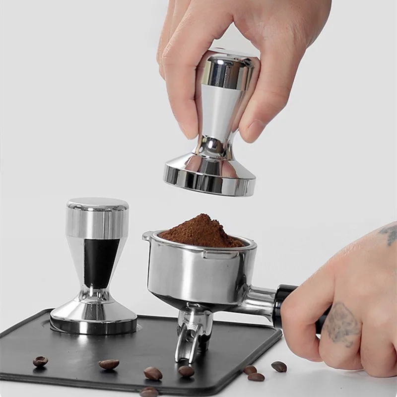 مكبس الاسبريسو 51/53/58 مم ثلاثة أحجام مناسبة لضغط الإسبريسو المنزلي لتحقيق الدك المتسق، فلتر القهوة #2