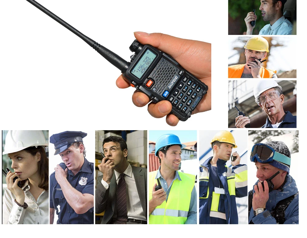 baofeng UV-5R  Wireless set radios  walki communication radio ham Two-way transceiver hunting camping  long range walkie talkie