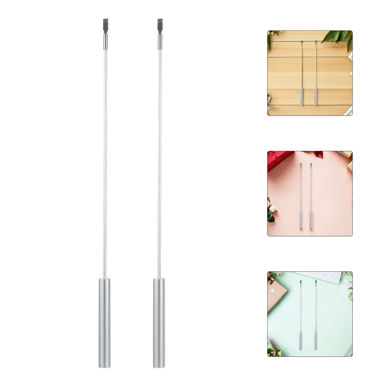 

2Pcs Clock Pendulum Metal Cylinder Replacement Parts Mechanical Quartz Wall Clock DIY Accessories Retro Timepiece Repair Tool