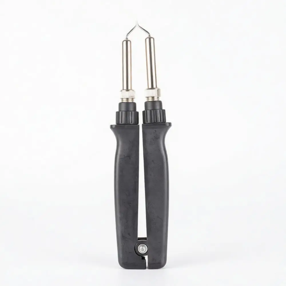 Upgraded Handle For Gordak 902 Solder Station Dual Ceramic Heating Core Electric Iron Tweezers Clamp Precision Circuit Tool