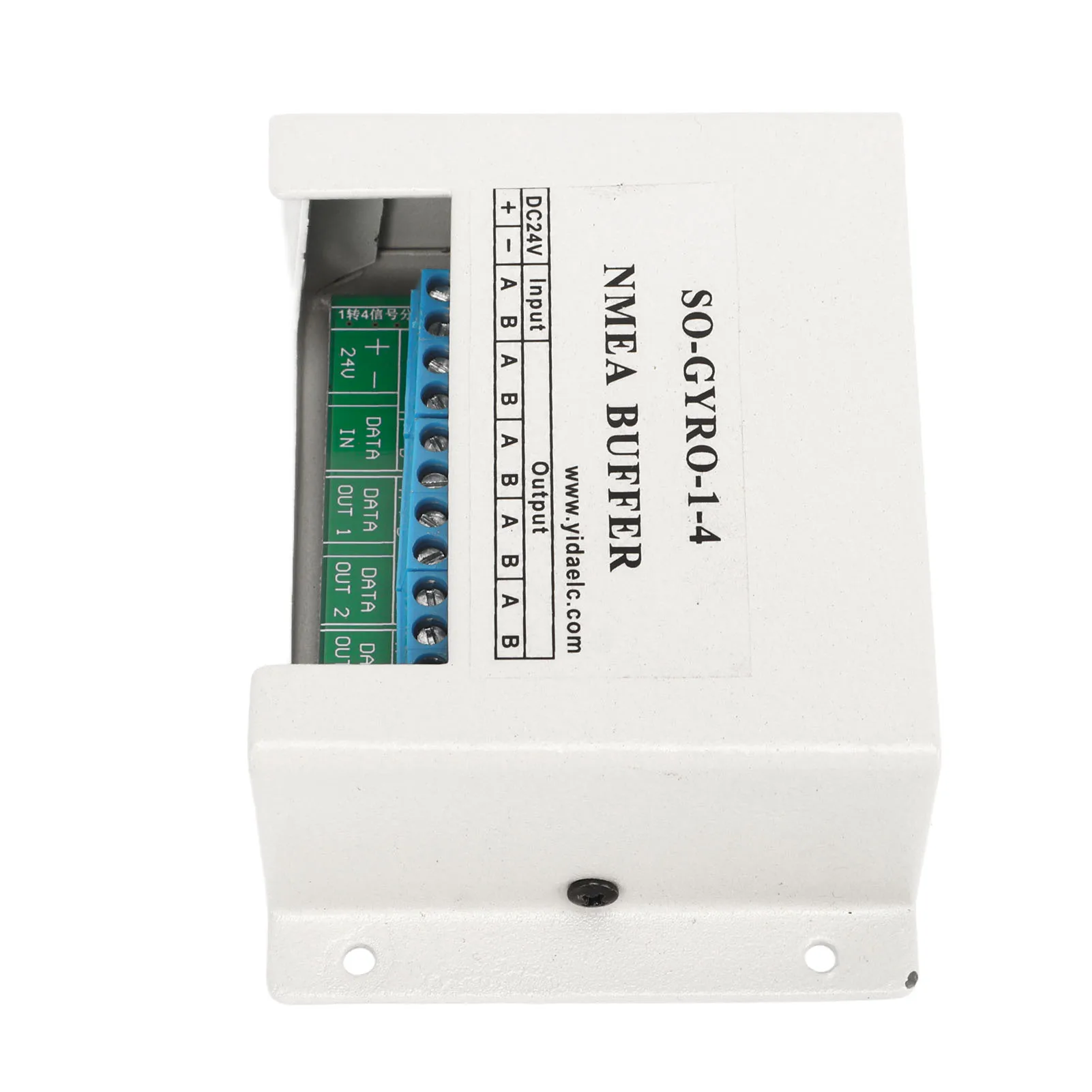 

NMEA Buffer 1 in 4 Out - Marine Serial Line Splitter, Isolating Buffer Converter Interface - for 24V Circuit Systems - Marine